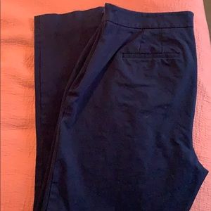 Talbots Chatham Ankle Curvy Navy blue sz 10